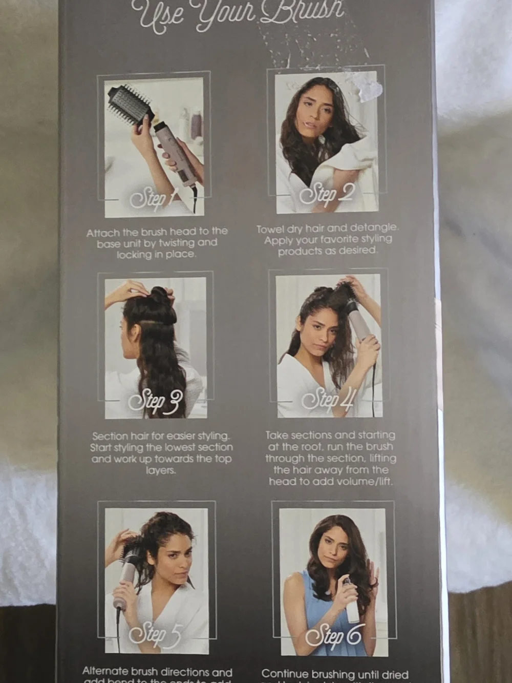 NIB Remington Pro Wet2Style Oval Dryer & Volumizing Brush -Rose Gold